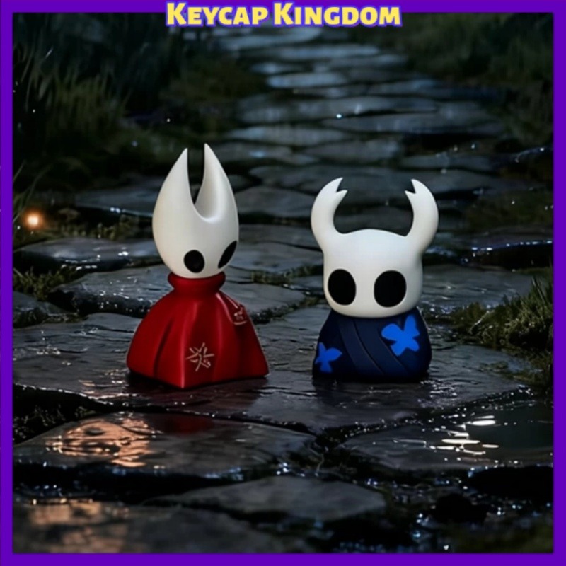 Keyboard Gaming Transparent - Keycap in Resina Personalizzato Hollow Knight