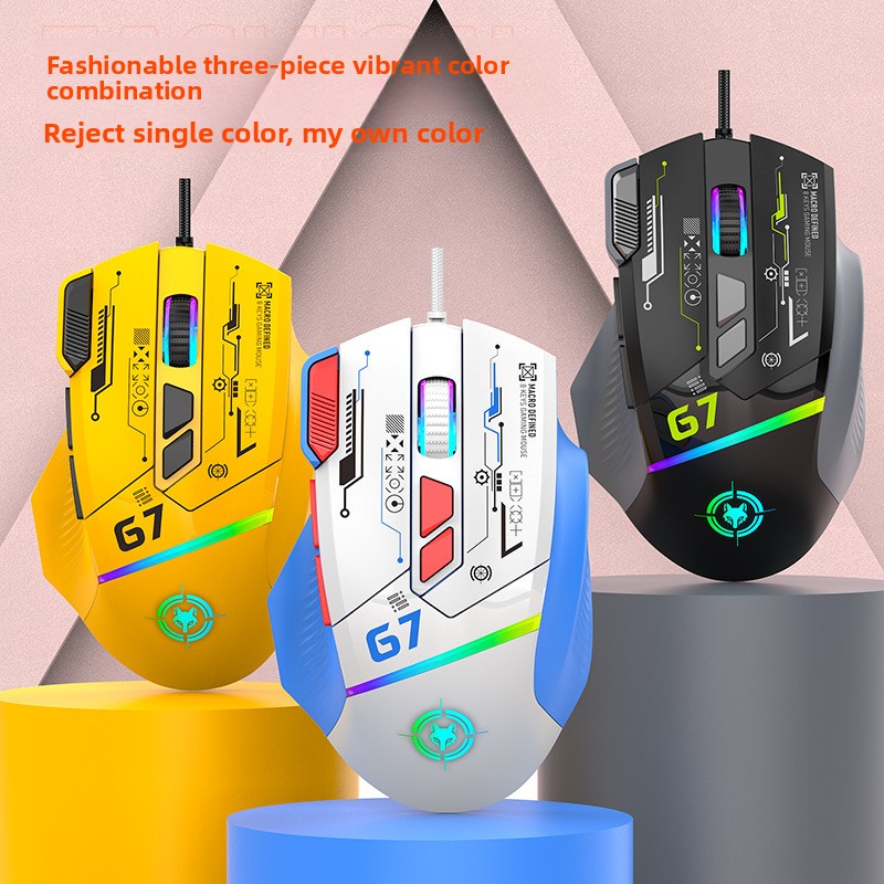 Gaming Keyboard 1 Hand - Mouse da Gaming Cablato G6 128000DPI