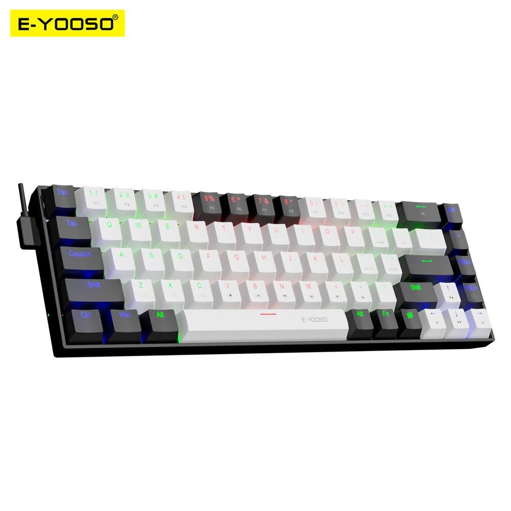 Gaming Keyboard Mobile - E-YOOSO Z686 USB Mini Slim tastiera