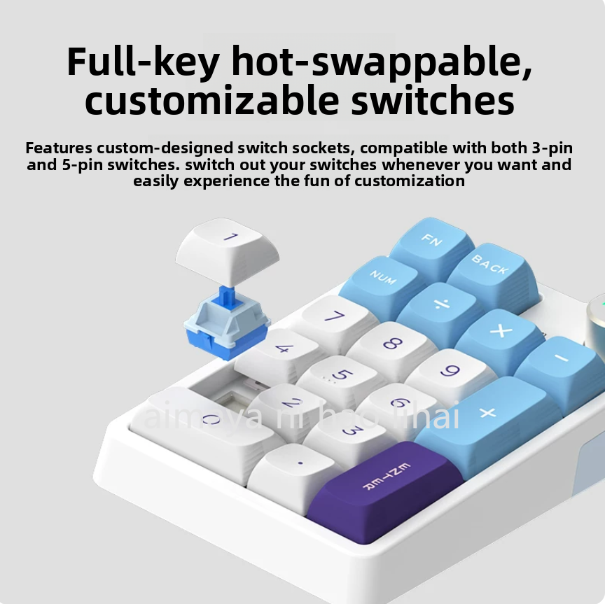 Gaming Keyboard Bluetooth - Tastiera Meccanica Wireless Bluetooth Kzzi K20