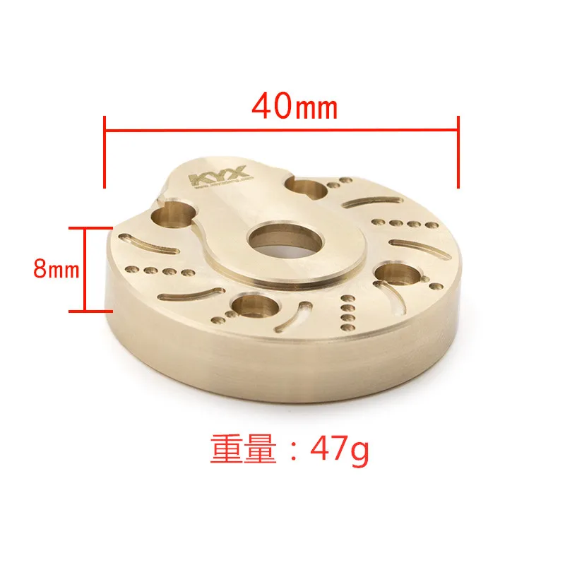 Brass Weight Plate - KYX Racing CNC Ottone Pesante Portale