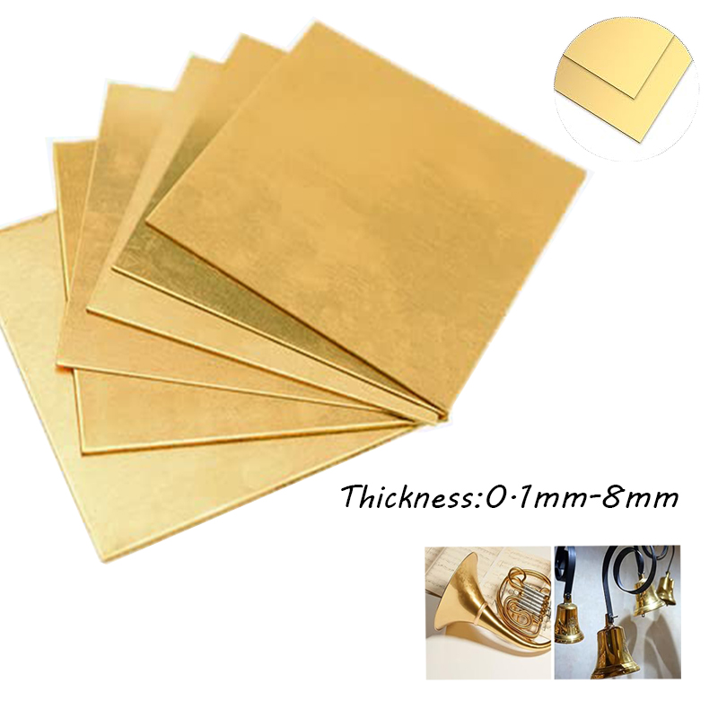 Brass Weight Plate - 1 pz Lamiera di Ottone Spessore