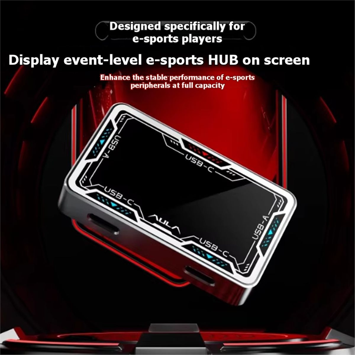 Gaming Keyboard Splitter - Hub USB A85P per Gaming, Splitter