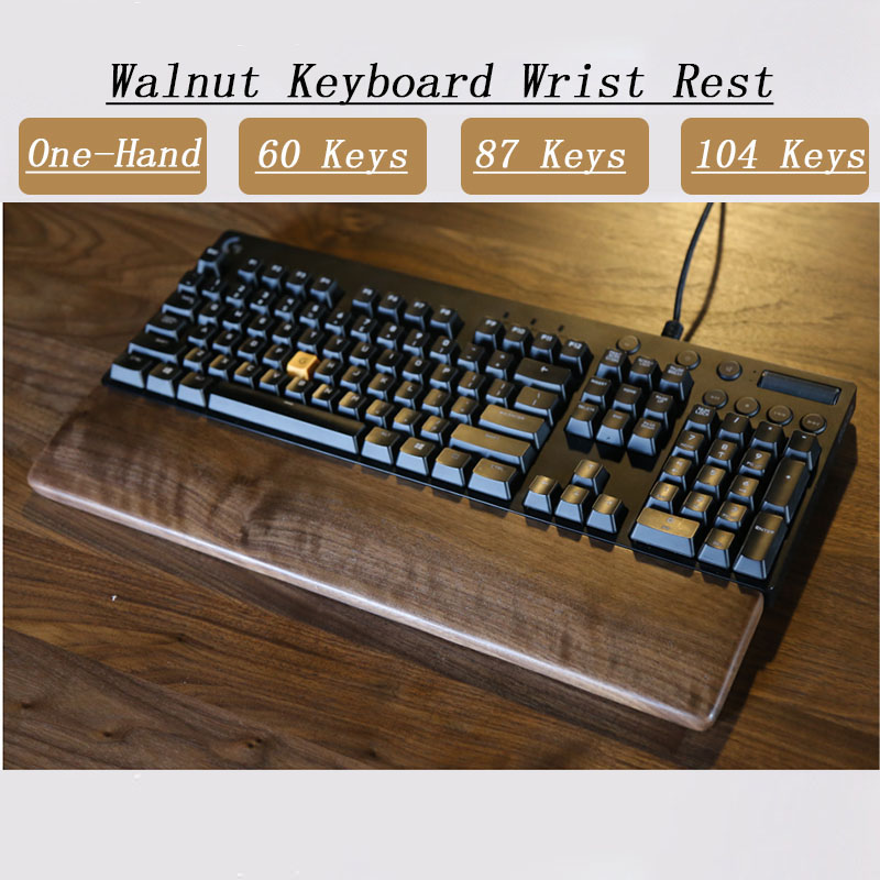 Gaming Keyboard Number Pad - Poggiapolsi per tastiera in legno di