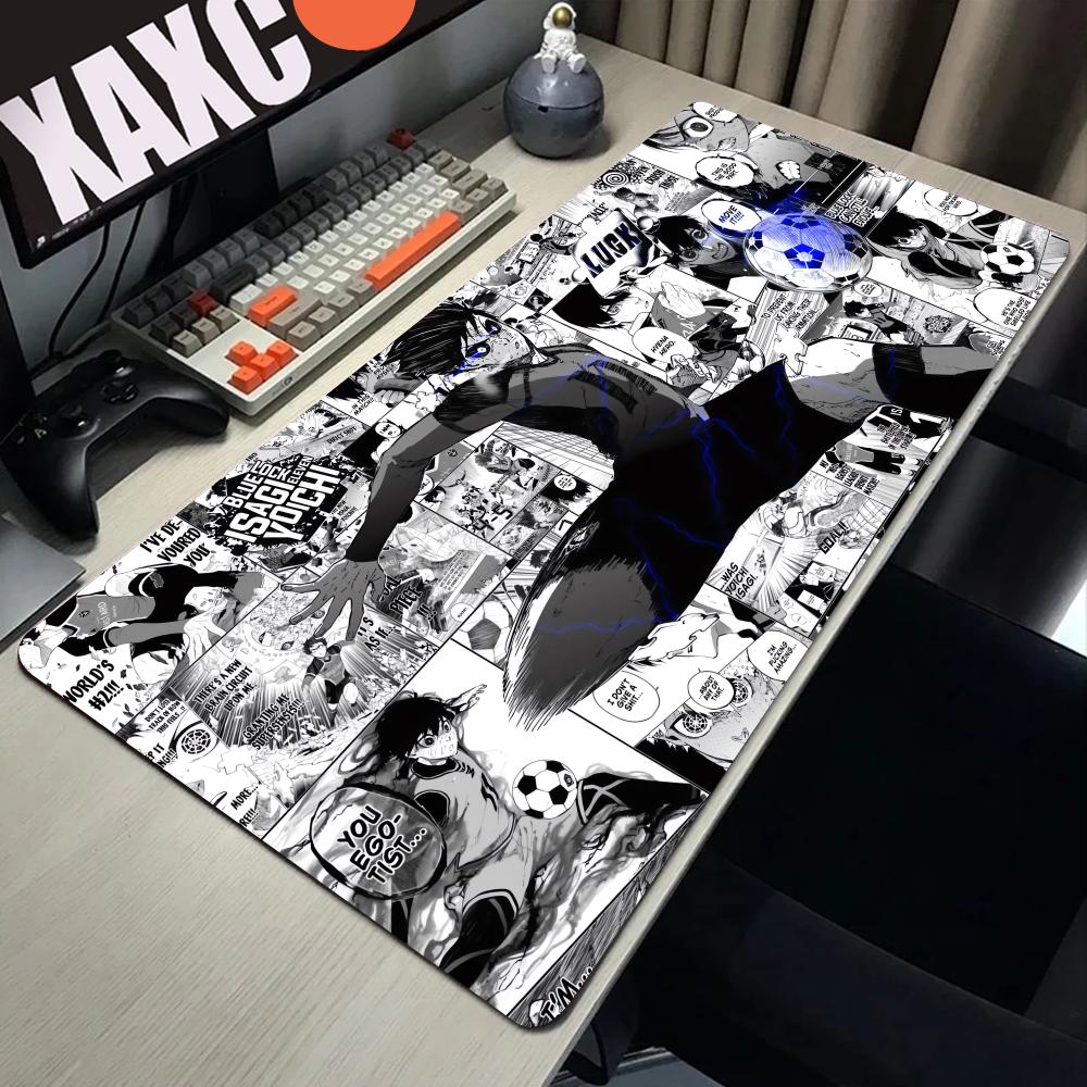 Gaming Keyboard Blue - Tappetino per mouse anime in bianco
