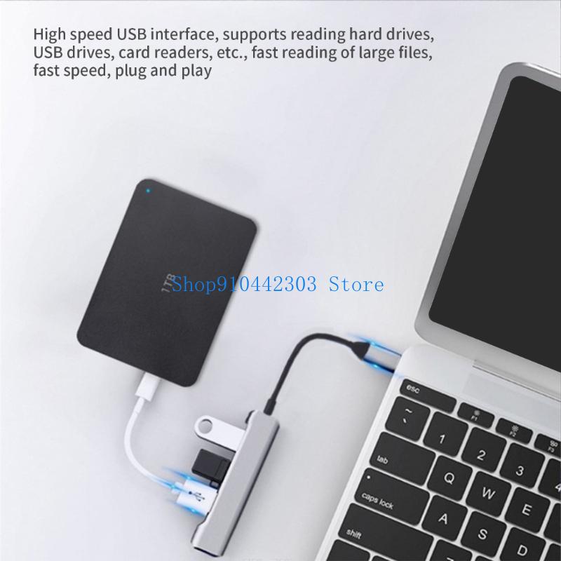 Gaming Keyboard Splitter - Hub USB C/USB 652F Splitter USB