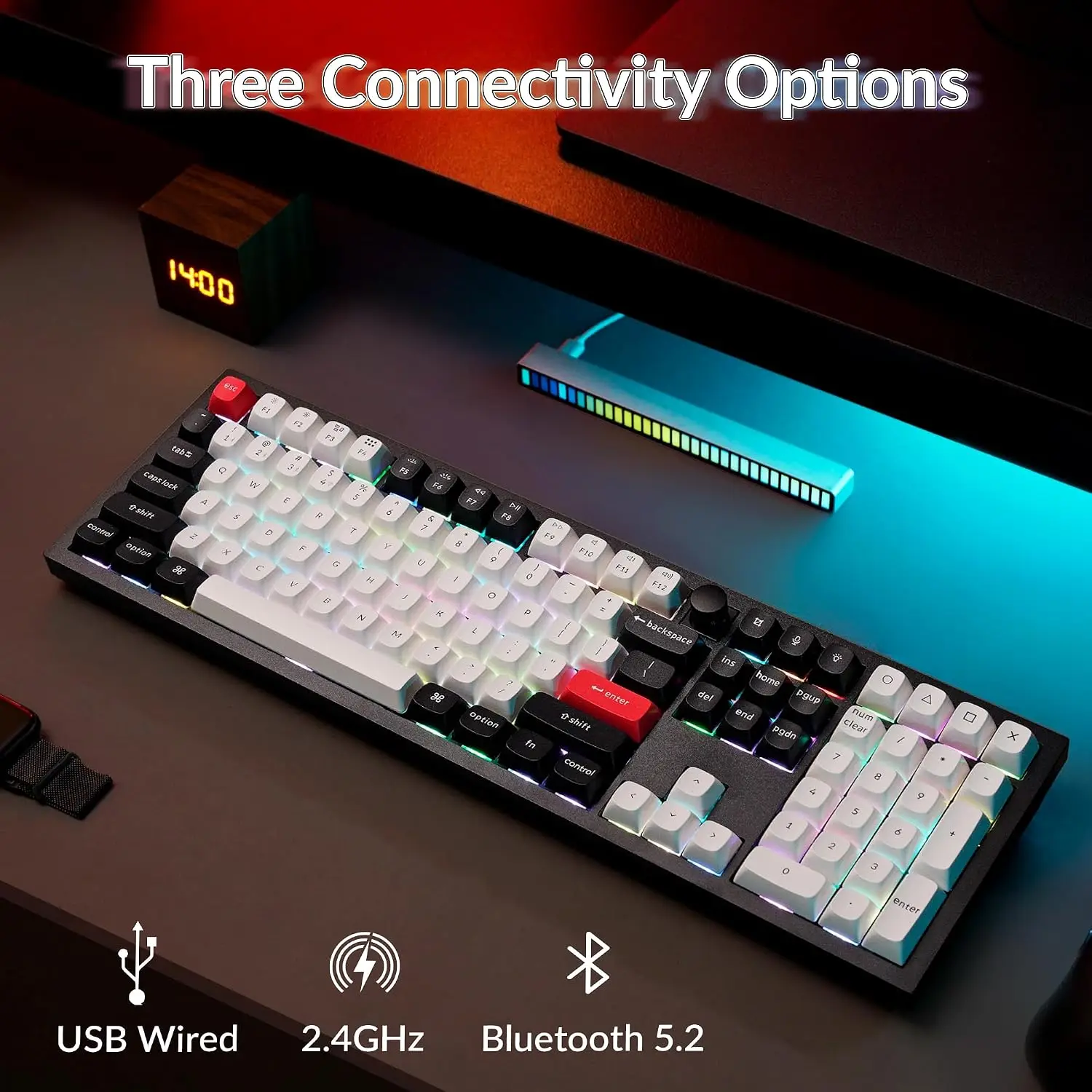 Gaming Keyboard Bluetooth - Nuova Tastiera Meccanica da Gaming Wireless