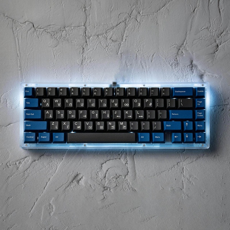 Keyboard Gaming Transparent - Kit Tastiera Cablata Monomodale SW Eave65,