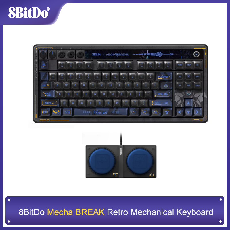 Gaming Keyboard Bluetooth - Tastiera meccanica retrò 8BitDo 87 -