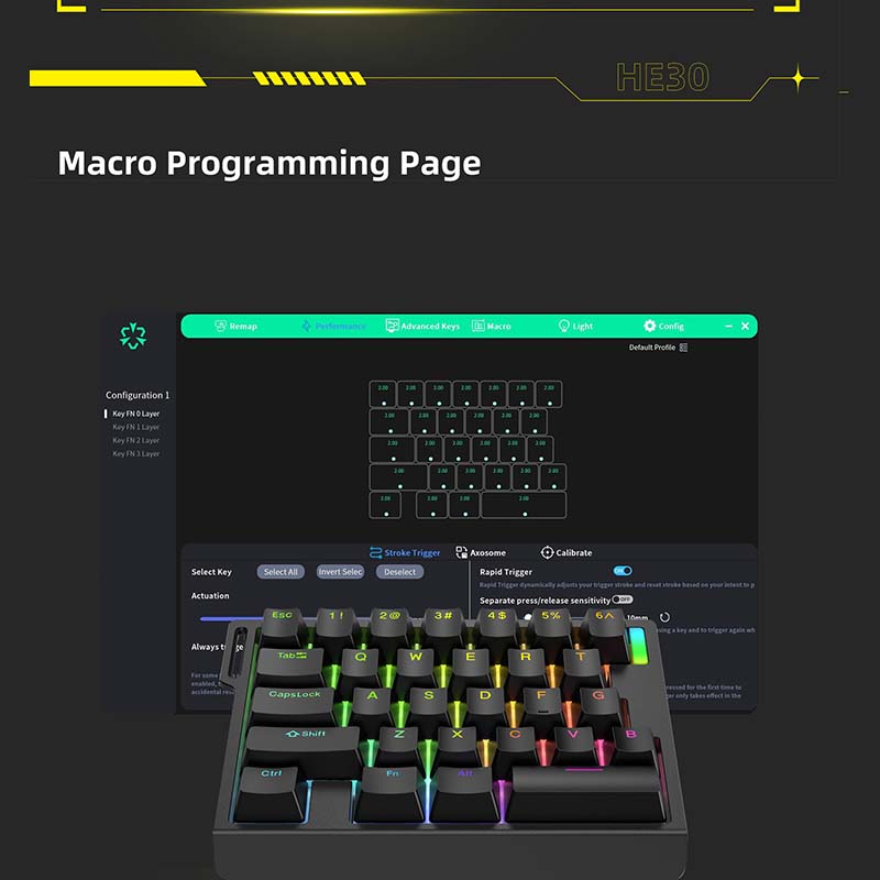 Tastiera Meccanica da Gaming H - Gaming Keyboard Magnetic Switches recensione e prezzo