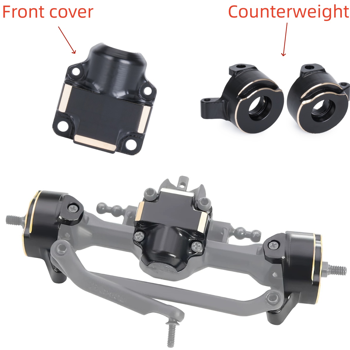 Accessori per Veicoli RC SCX30 - Brass Weight Plate recensione e prezzo