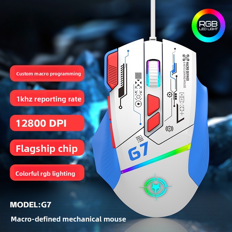 Mouse da Gaming Cablato G6 128 - Gaming Keyboard 1 Hand recensione e prezzo