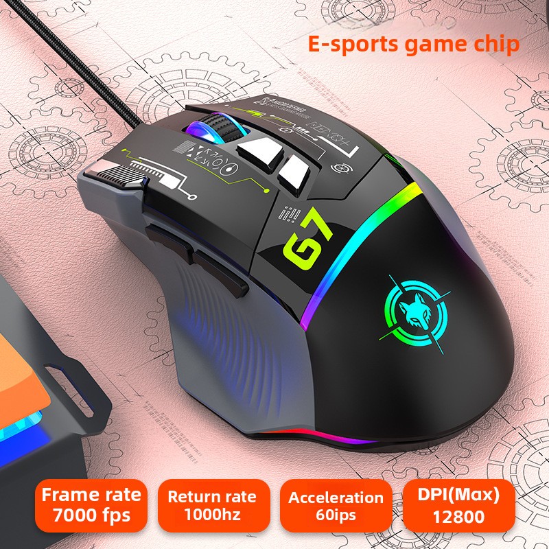 Mouse da Gaming Cablato G6 128 - Gaming Keyboard 1 Hand recensione e prezzo