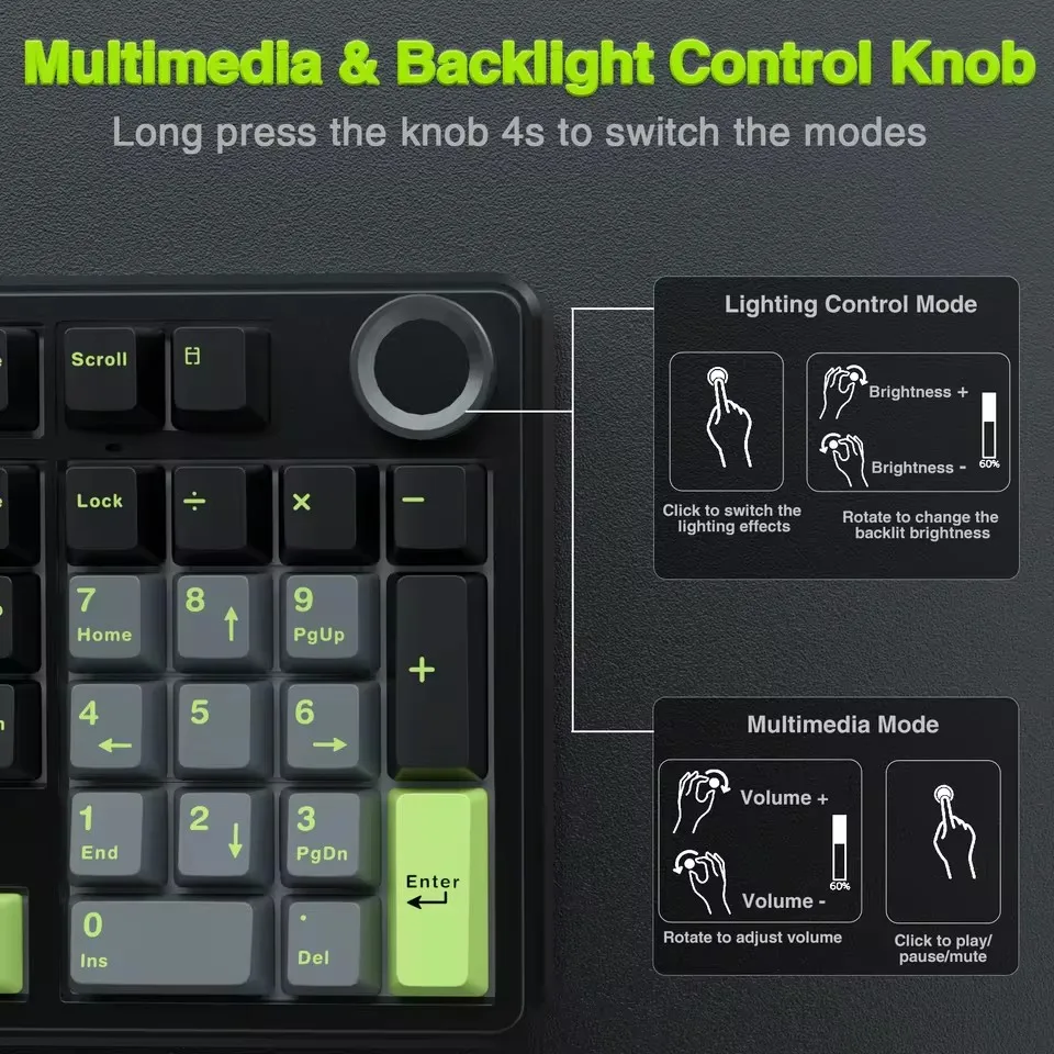 AULA F99PRO Tastiera meccanica - Keyboard Gaming Transparent recensione e prezzo