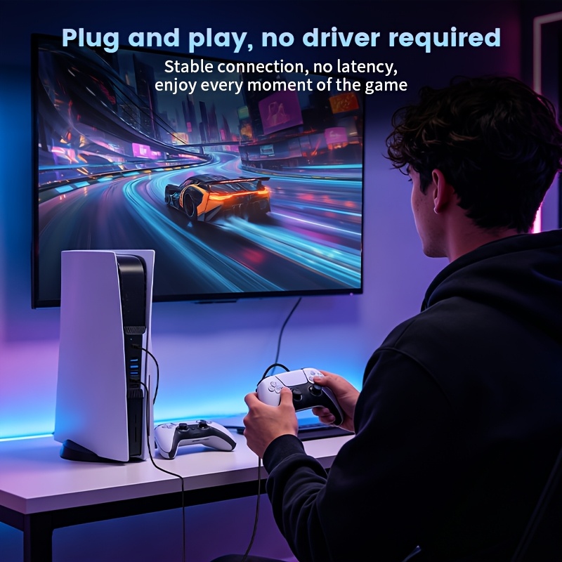 Hub USB 5 in 1 per Console PS5 - Gaming Keyboard Splitter recensione e prezzo