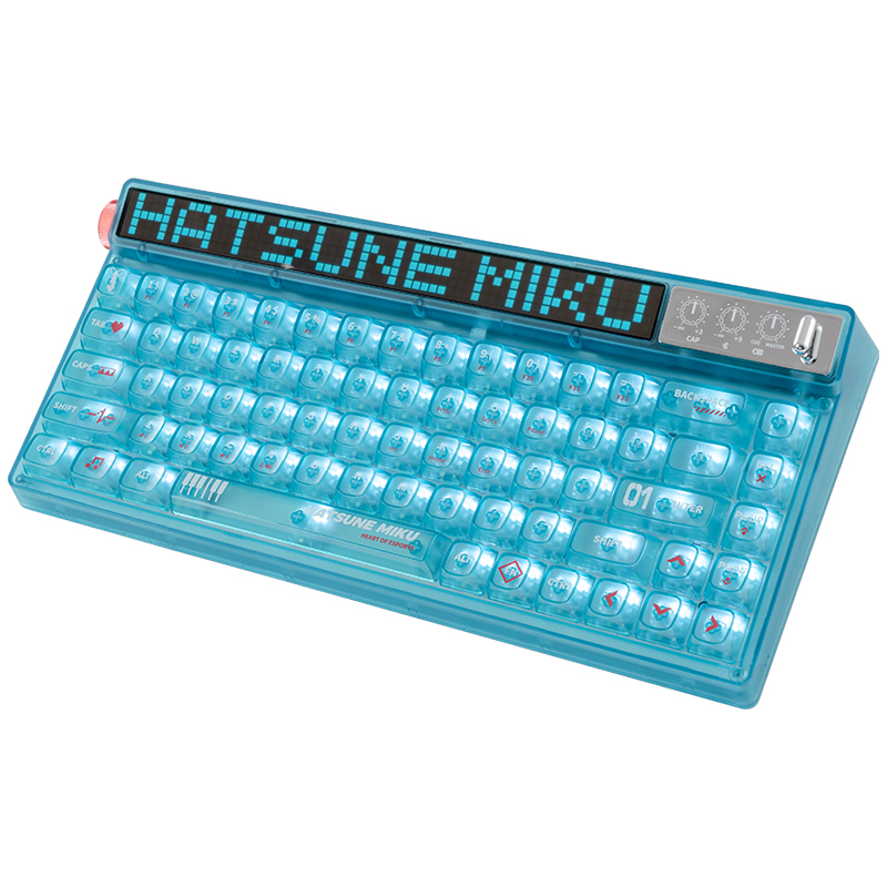 Anime Hatsune Miku Series Tast - Gaming Keyboard Mechanical Wireless recensione e prezzo