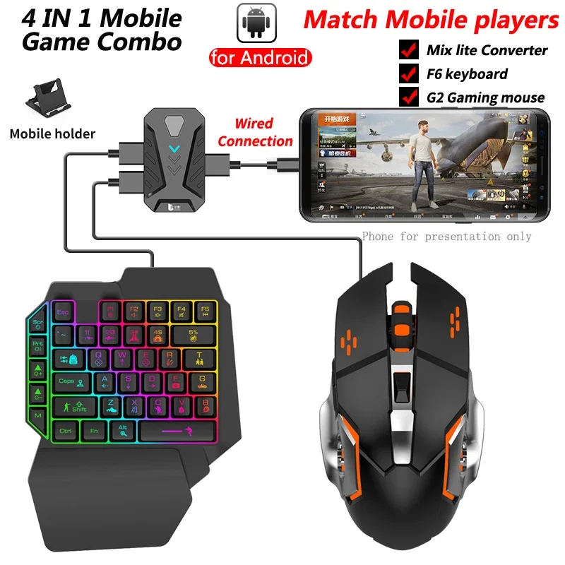 Disponibile Gamepad Mixlite pe - Gaming Keyboard Mobile recensione e prezzo