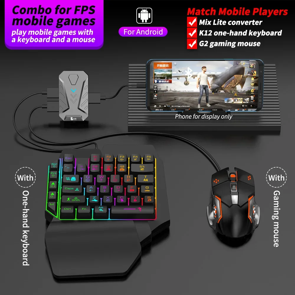 Disponibile Gamepad Mixlite pe - Gaming Keyboard Mobile recensione e prezzo