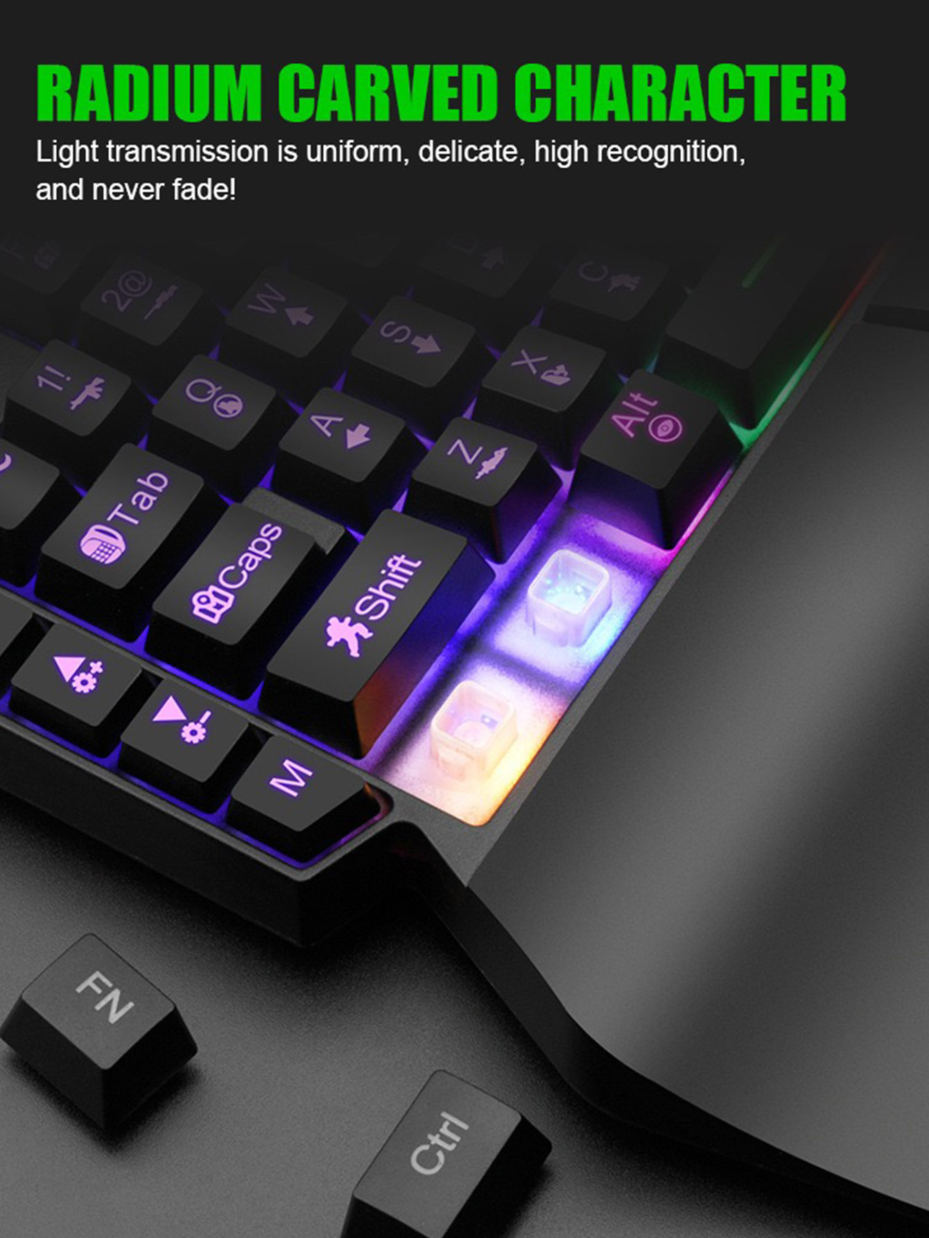 Tastiera meccanica cablata per - Gaming Keyboard 1 Hand recensione e prezzo
