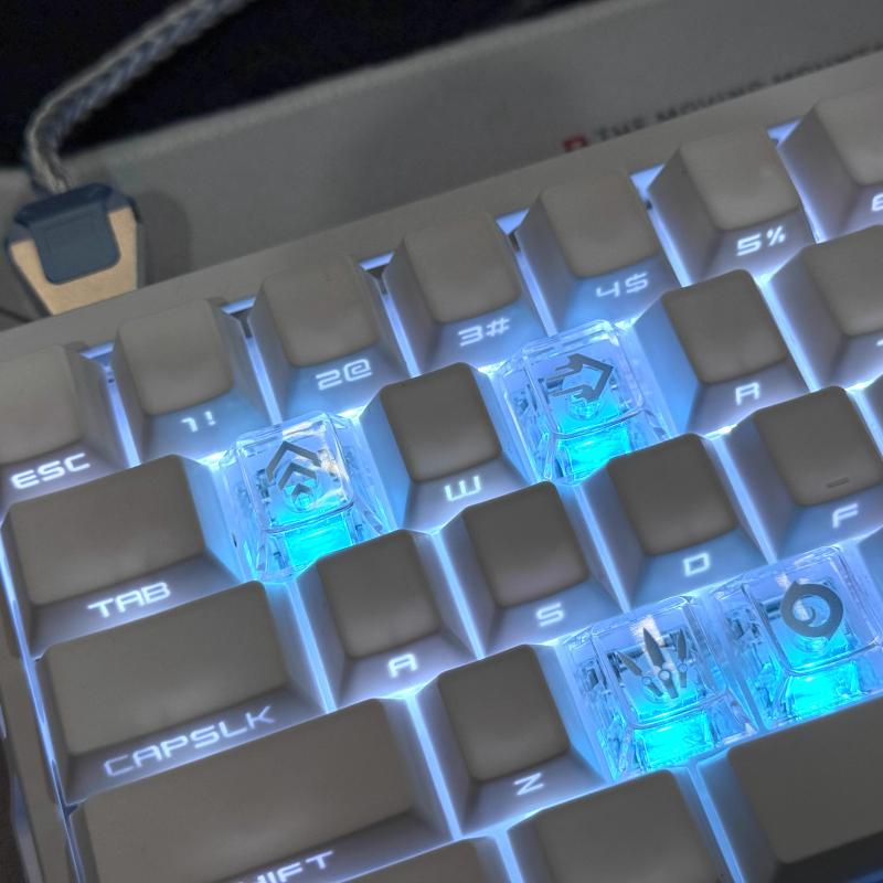 Valorant Skills Copritasti Tas - Keyboard Gaming Transparent recensione e prezzo
