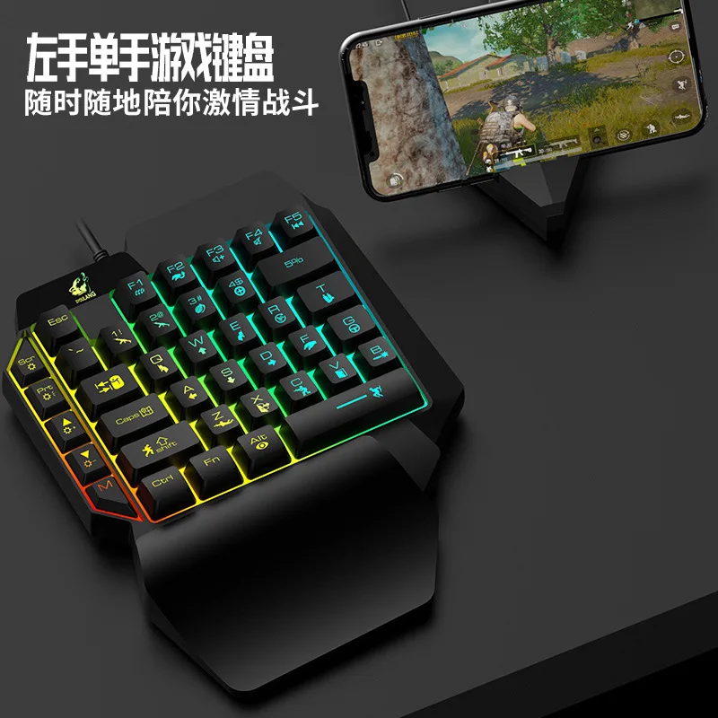 Tastiera K15 con una sola mano - Gaming Keyboard Ebay recensione e prezzo