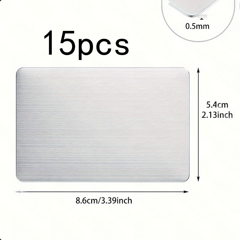 Confezione da 15 biglietti da  - Brass Weight Plate recensione e prezzo