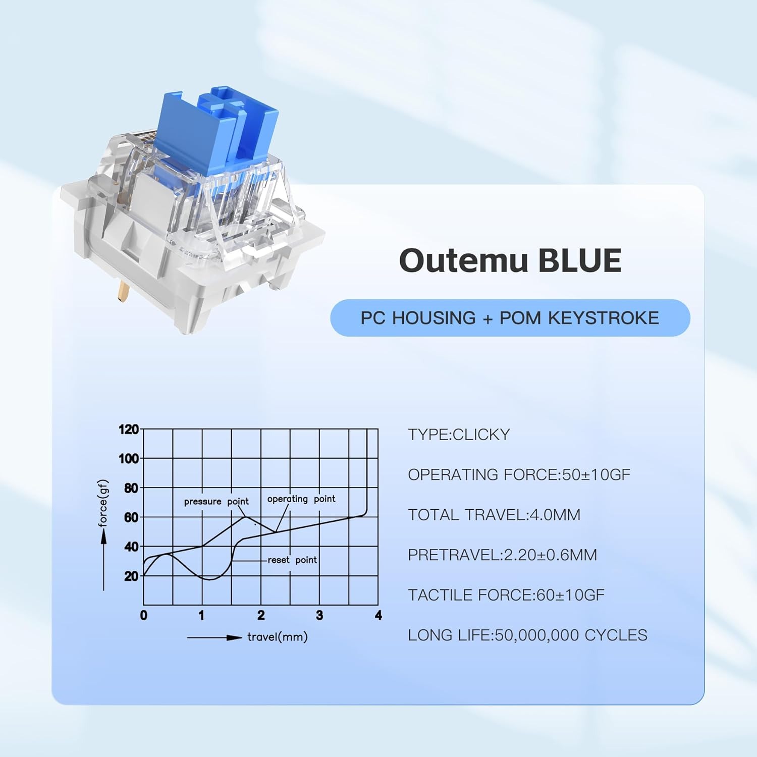 100 pratici interruttori blu,  - Gaming Keyboard Blue recensione e prezzo