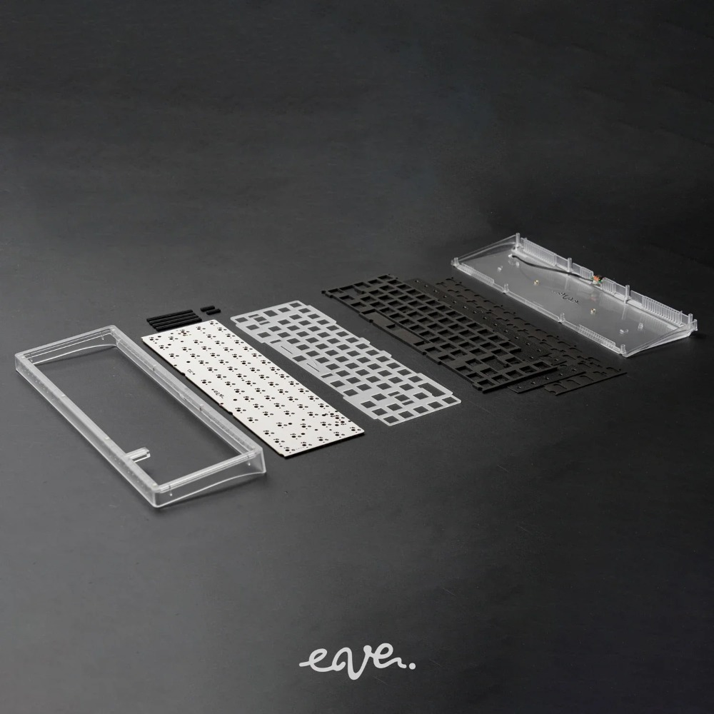 Swagkeys EAVE65 Kit tastiera m - Keyboard Gaming Transparent recensione e prezzo