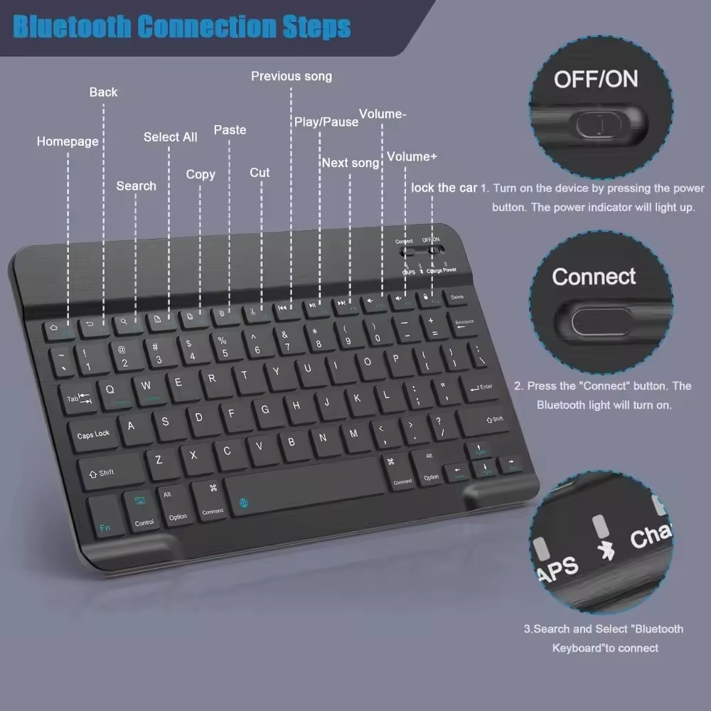 Tastiera wireless Bluetooth Ta - Gaming Keyboard Mechanical Wireless recensione e prezzo