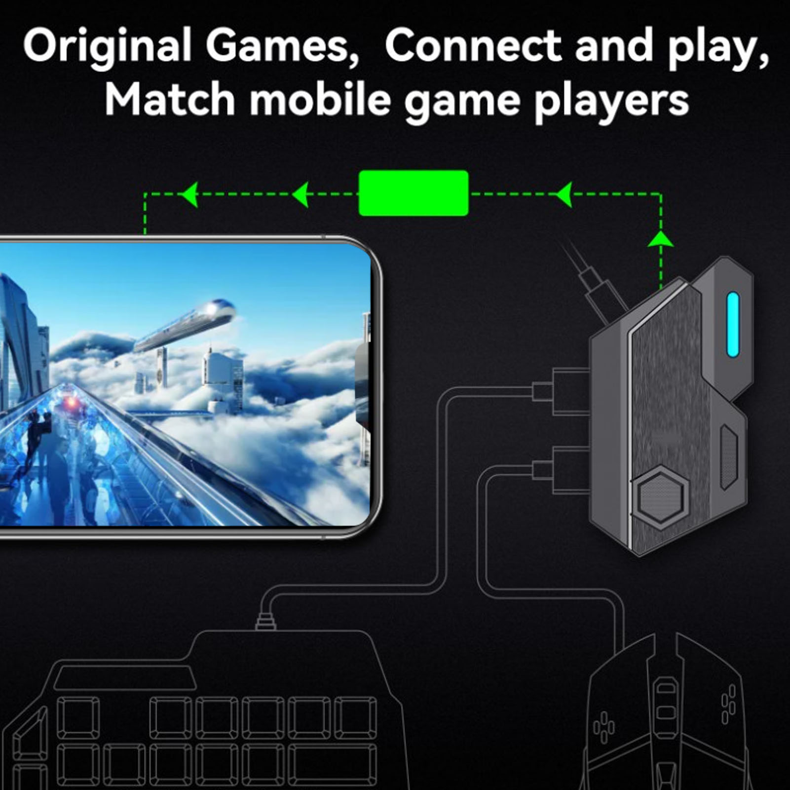 Pacchetto combinato per giochi - Gaming Keyboard Bluetooth recensione e prezzo