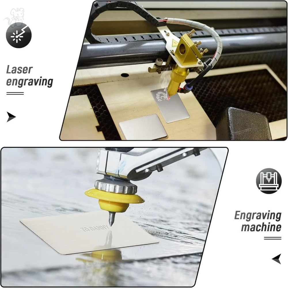 10 Pezzi di Biglietti da Visit - Brass Weight Plate recensione e prezzo