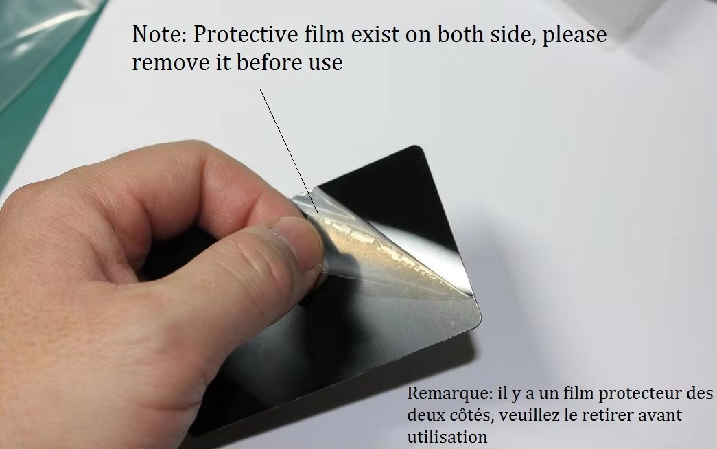 Biglietti da visita in acetato - Brass Weight Plate recensione e prezzo