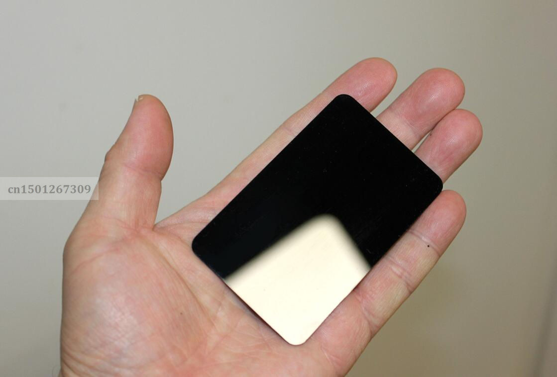 Biglietti da visita in acetato - Brass Weight Plate recensione e prezzo