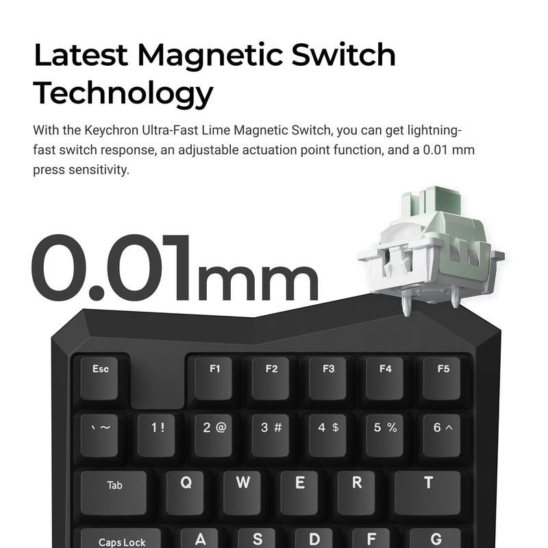 Tastiera da gioco Keychron C0  - Gaming Keyboard 1 Hand recensione e prezzo