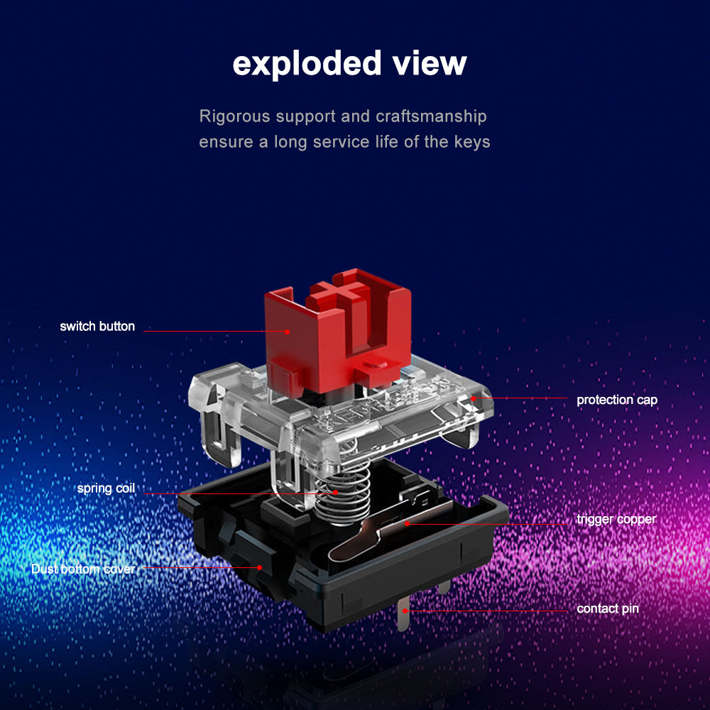 REDRAGON SMD RGB MX A Basso Pr - Gaming Keyboard Mobile recensione e prezzo