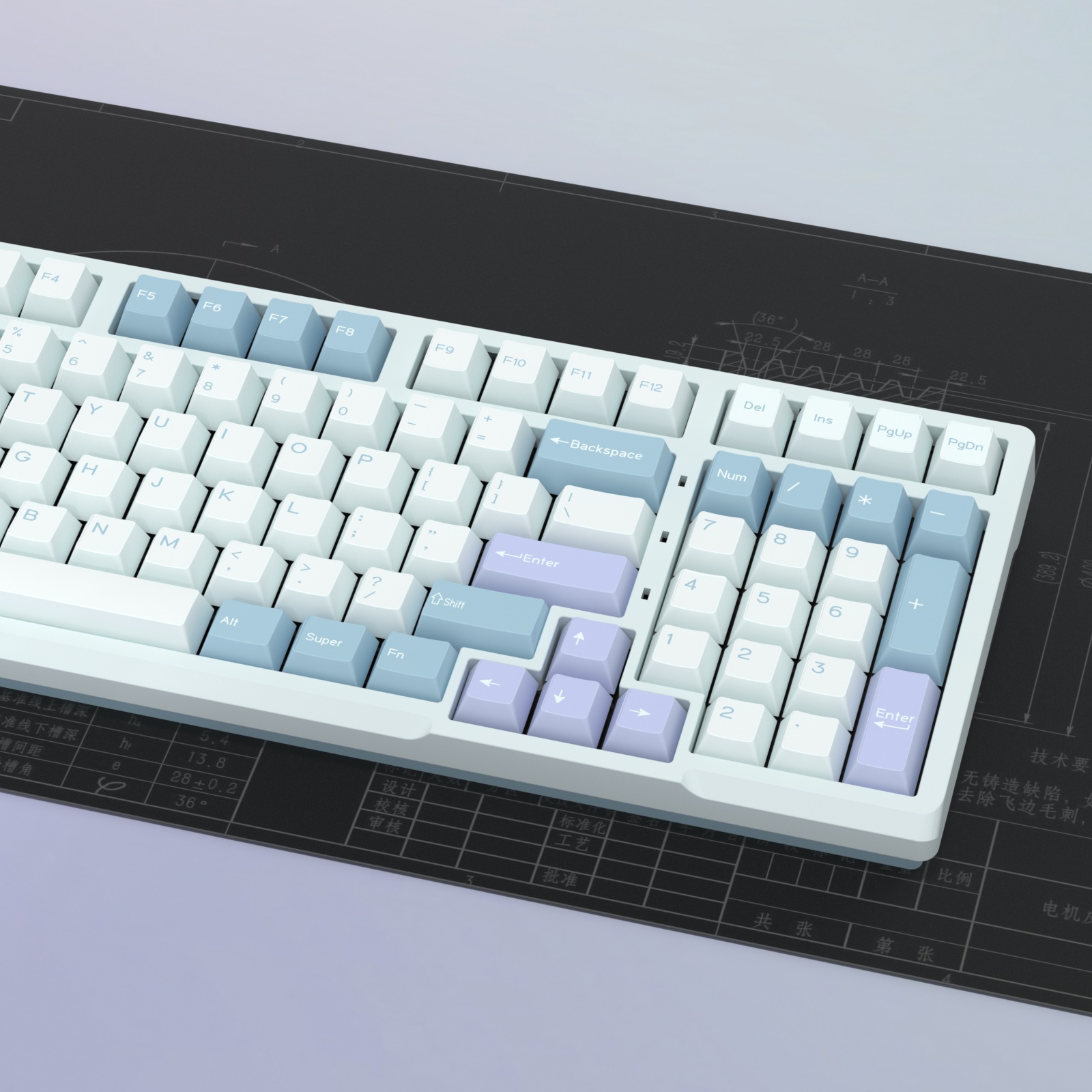 KBDiy GMK Illusion Keycap Cher - Gaming Keyboard Number Pad recensione e prezzo