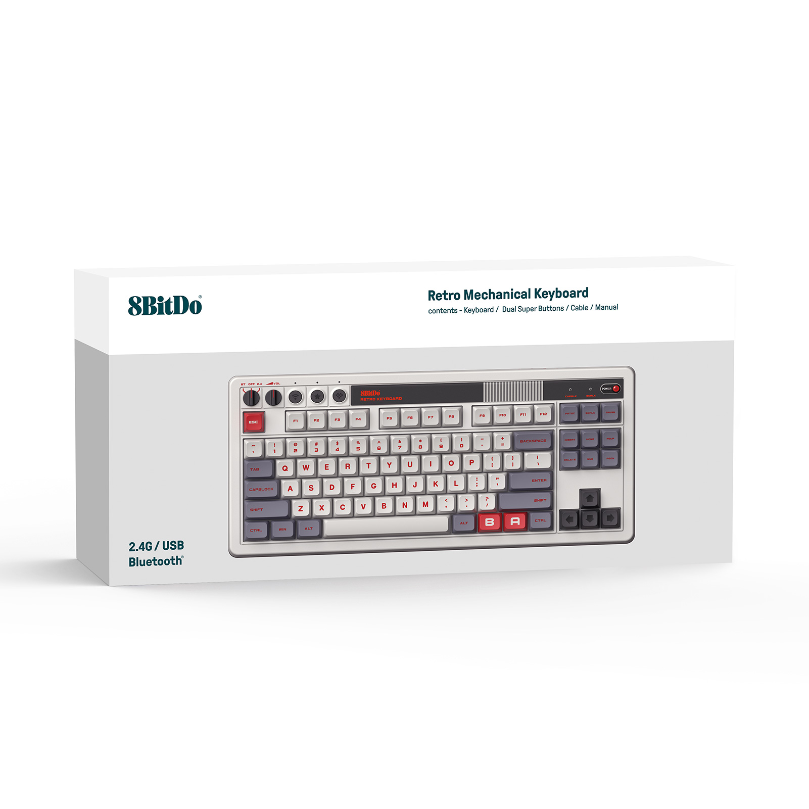 Tastiera meccanica retrò 8Bitd - Gaming Keyboard Bluetooth recensione e prezzo