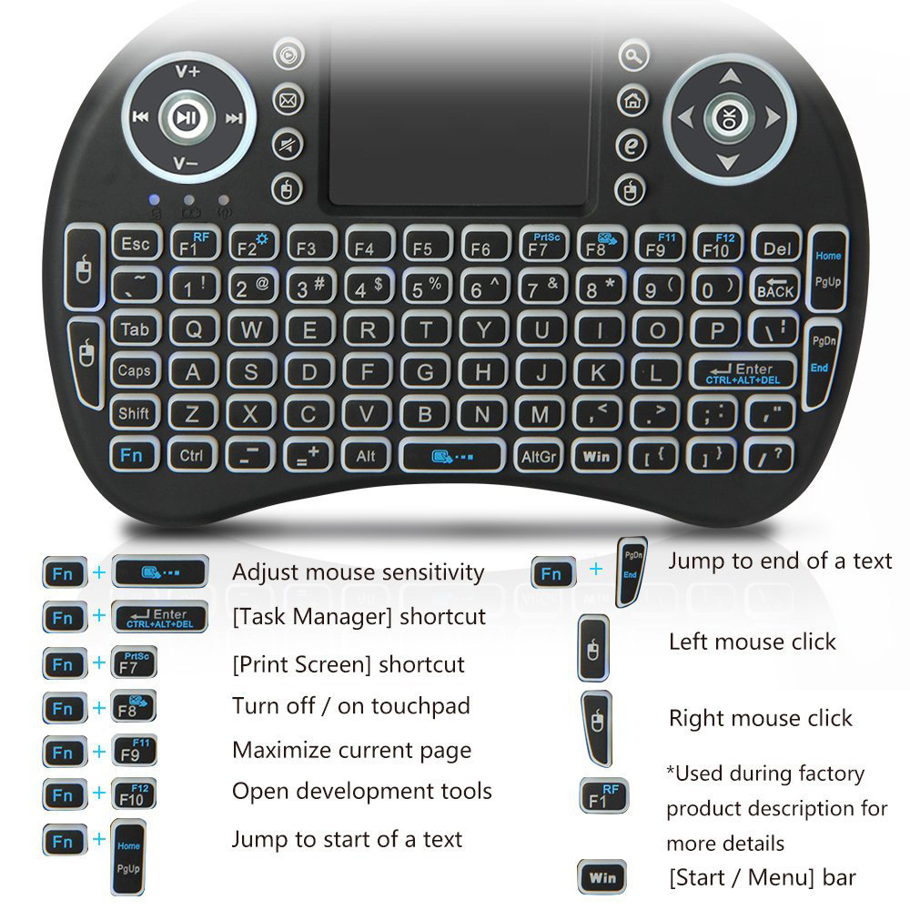 Mini tastiera wireless retroil - Gaming Keyboard Mobile recensione e prezzo