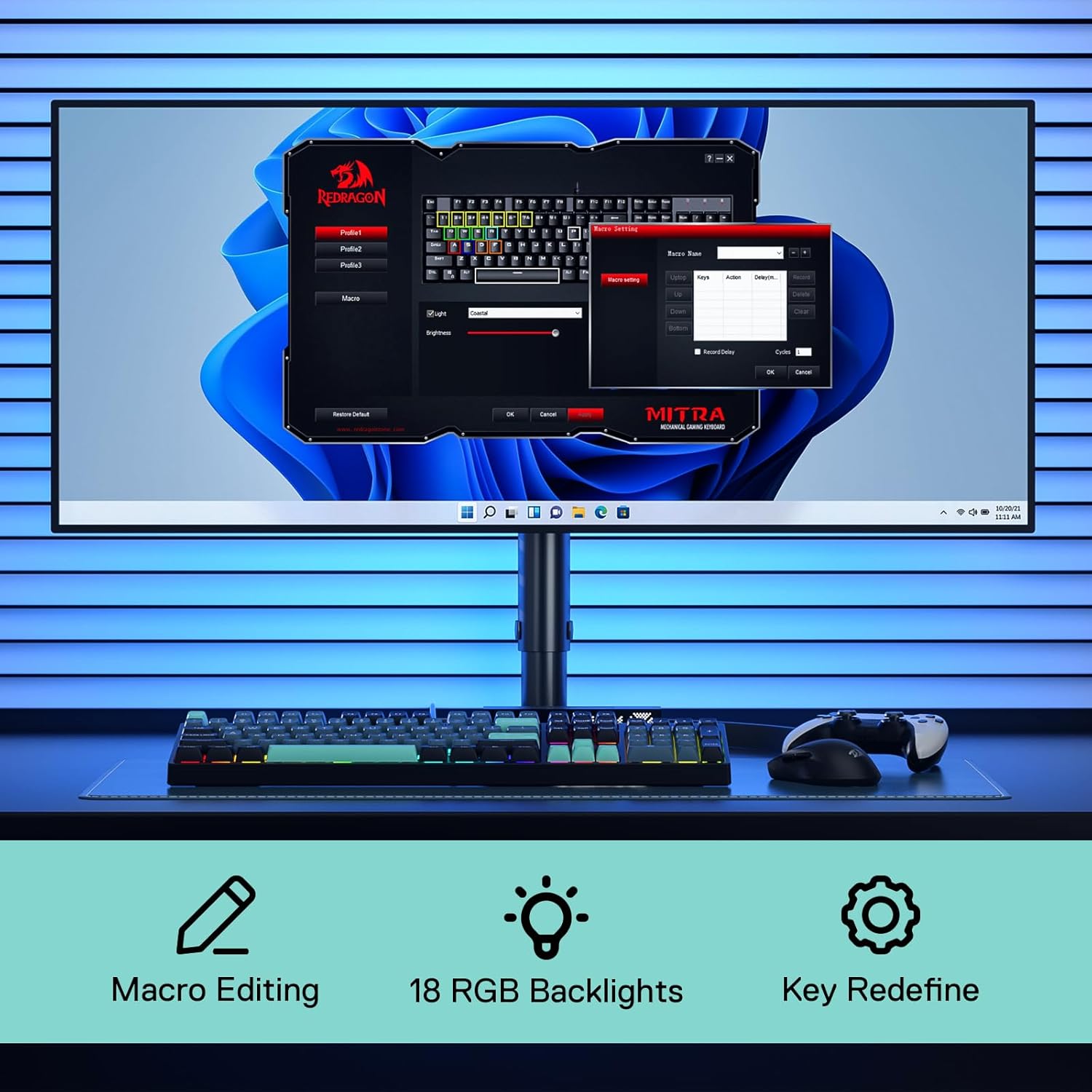 Redragon K582 SE Wired RGB 104 - Gaming Keyboard Mobile recensione e prezzo