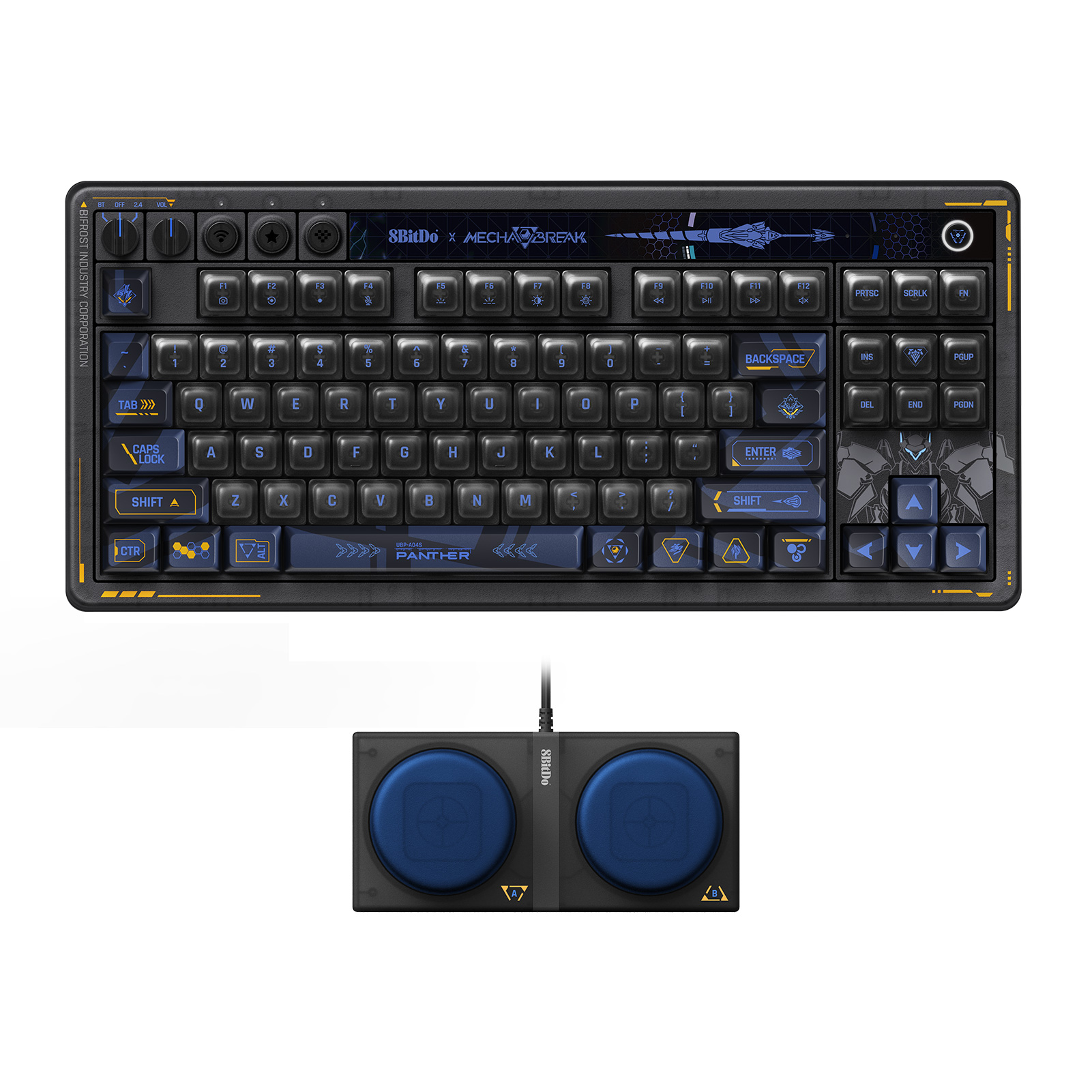 Tastiera meccanica retrò 8BitD - Gaming Keyboard Bluetooth recensione e prezzo