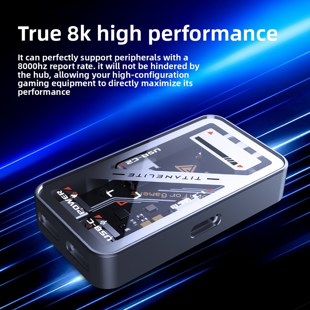 HMHUB HUBLite U Hub USB multif - Gaming Keyboard Splitter recensione e prezzo