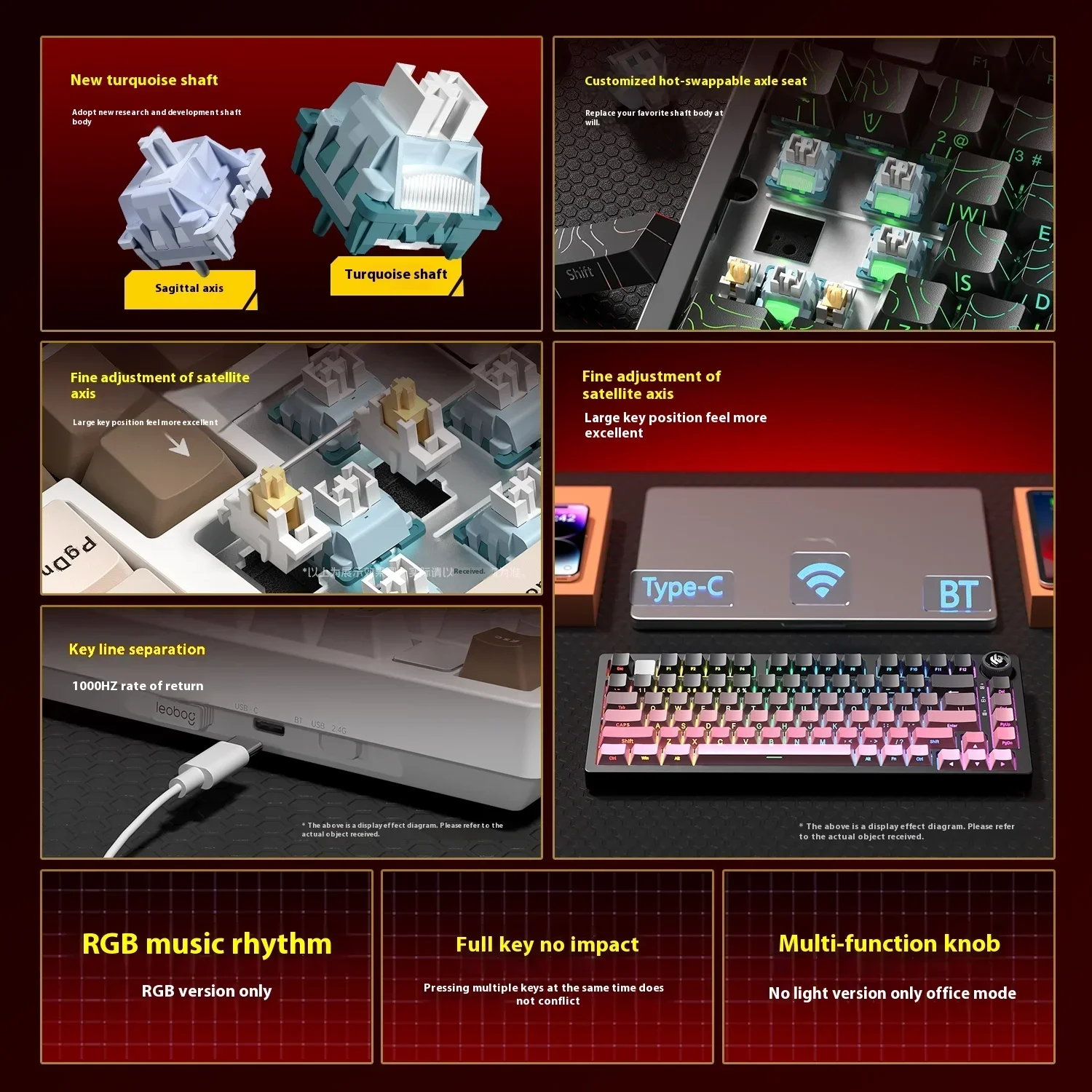 Leobog Hi75C Hi75 Hi75C Pro Ki - Gaming Keyboard Number Pad recensione e prezzo