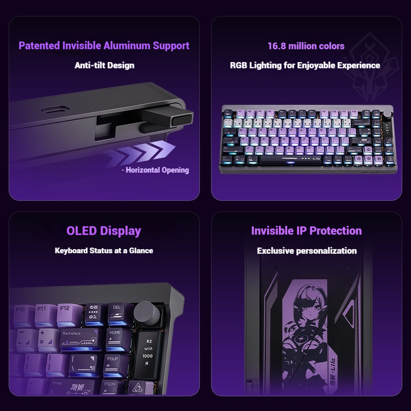 Tastiera colorata StarChase 87 - Gaming Keyboard Magnetic Switches recensione e prezzo